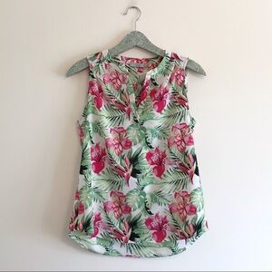 Dalia | Palm Print Tropical Tank